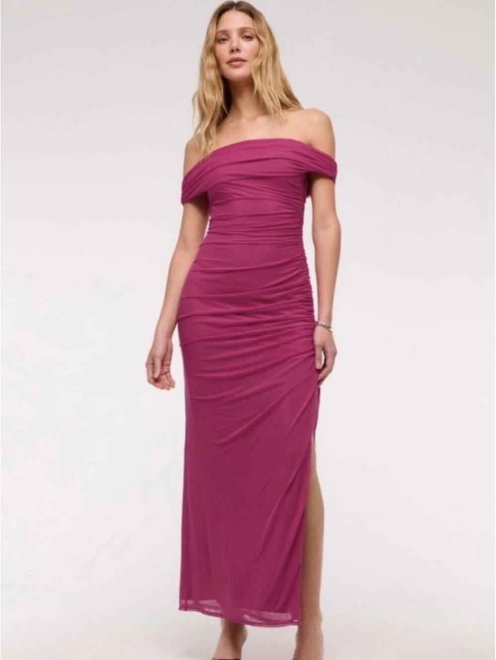 Abercrombie and fitch Wedding Guest Dress, off the shoulder maxi dress